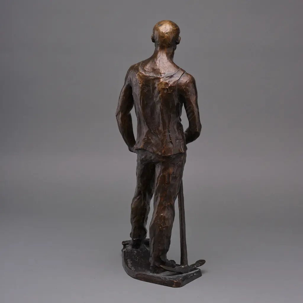 László Cs. Kovács (1929-2001) 'Railway Track Worker', 1960 Image 1++